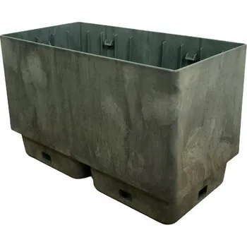 Vyvýšený záhon KASKO Flexi Element dílec vyvýšeného záhonu 25 x 12,5 x 15,5 cm