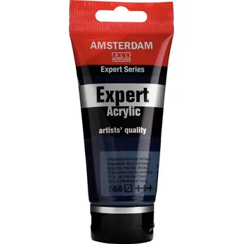 Vodová barva Akrylová barva Amsterdam Expert - 566 Prussian Blue Phthalo Objem: 75 ml