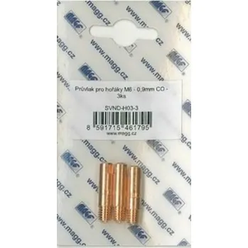 Příslušenství ke svářečce Průvlak pro hořáky M6 - 0,8mm CO - 3ks