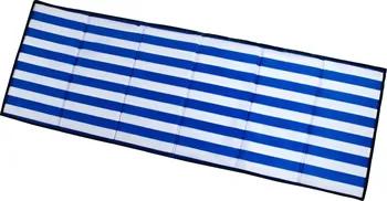 Plážová podložka Malatec 10065 190 x 66 x 1 cm modrá/bílá