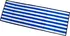 Plážová podložka Malatec 10065 190 x 66 x 1 cm modrá/bílá