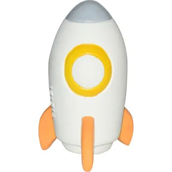 Hračka pro kojence Tikiri Vroom Vroom - chrastítko a kousátko z přírodního kaučuku - Rocket