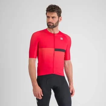 cyklistický dres Sportful dres Bomber Jersey Red Varianta: L