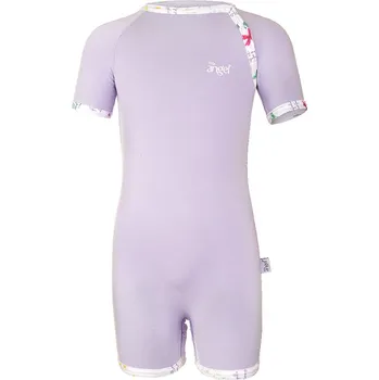 Dívčí oblečení Little Angel overal tenký krátký Outlast® - sv.fialová Velikost: 80