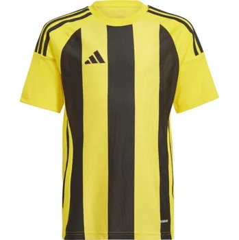 Dětský fotbalový dres adidas Striped 24 žlutá/černá (116)