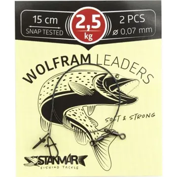 STAN-MAR Lanko wolframové 15cm/2,5kg/0,07mm/2ks