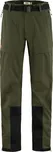 kalhoty turistické pánské FJÄLLRÄVEN Keb Eco-Shell Trousers M, Deep Forest - XL