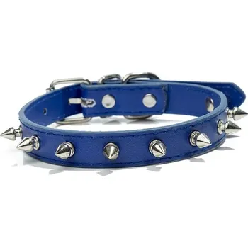 Obojek pro psa Stylový obojek pro psy s hroty - Modrá,XL