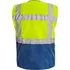 reflexní vesta CXS Bolton 1114-037-155-97 žlutá/modrá XXXL