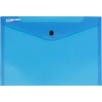 Psaníčko s drukem A4 E-COLLECTION modré