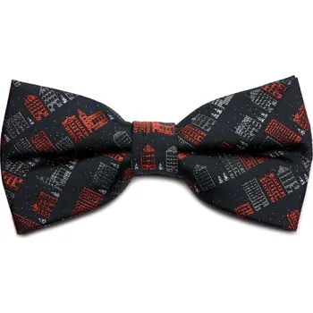 Motýlek Tmavě šedý motýlek Zimní říše divů - Trendhim