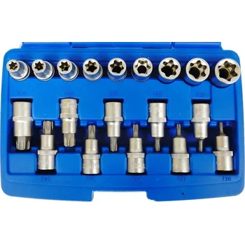 Gola hlavice Falcon Nástrčné hlavice Torx-E E10-E24 T20-T70