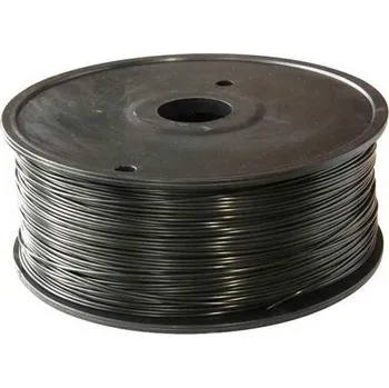 Příslušenství k 3D tiskárně Tisková struna 1,75mm černá, materiál ABS, cívka 1kg /3D tisk/