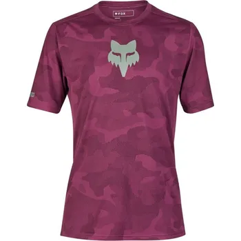 cyklistický dres Cyklistický dres Fox Ranger Tru Dri SS Jersey Sangria - M