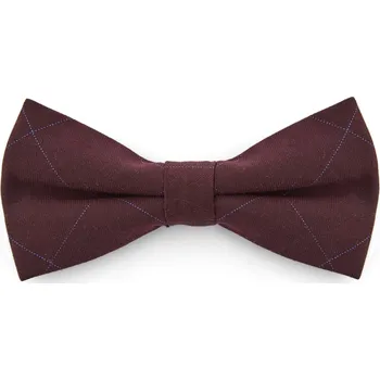 Motýlek Bordó károvaný motýlek - Bohemian Revolt