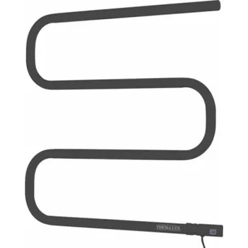 Sušák na prádlo Elektrický sušák ručníků Thema Lux BK-107-80W, černý