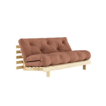 Pohovka sofa ROOTS natural pine (pohovka z borovice) karup natural 140*200 cm clay brown 759