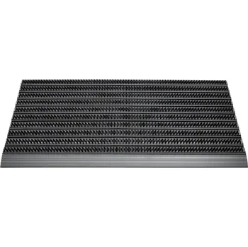 Rohožka Hliníková čisticí rohož Topline 50 x 80 x 1,5 cm, černá