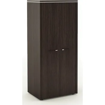 Šatní skříň Vysoká skříň s obložením TopOffice 13, driftwood