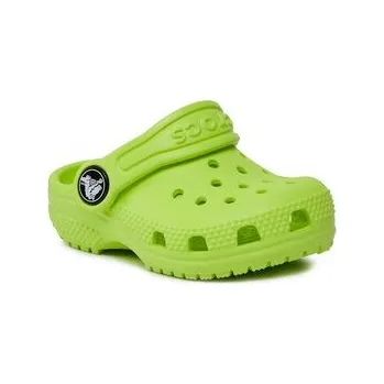 Dámská obuv Nazouváky Crocs Classic Kids Clog T Limeade 206990 Zelená 19_20