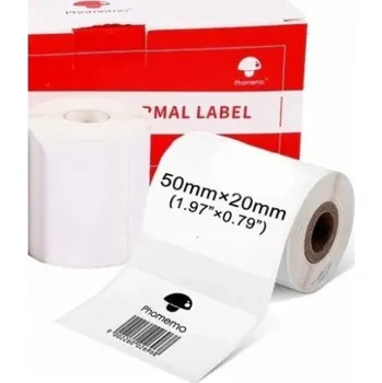 Speciální papír Phomemo samolepicí papír 320x štítek 50x20mm Phomemo M110 M120 M200 M220 M221 / XP5020-320