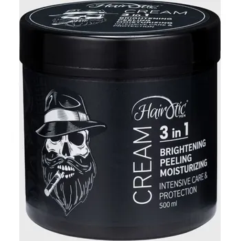 Pleťový krém Hairotic Cream 3in1 univerzální rozjasňující, čisticí a hydratační krém na obličej a tělo 500 ml