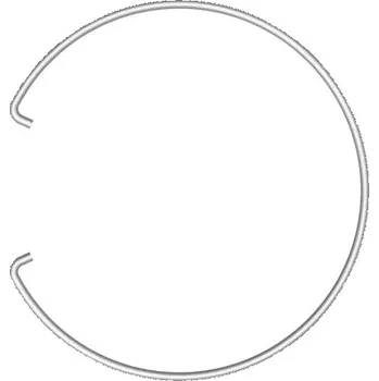 Odpadkový koš Držák pytlů na odpad, 24 cm II, nerez