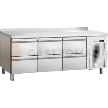 Chladící stůl s okrajem, 6 šuplíků, 1792x700x850 mm | BARTSCHER, S6-150 MA