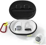Hama Bluetooth sluchátka Spirit Athletics s klipem, pecky, nabíjecí pouzdro, bílá