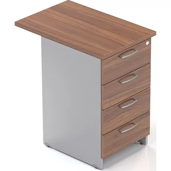 Zásuvkový kontejner Kontejner Visio LUX 47 x 70 cm, ořech