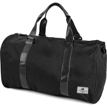 Cestovní taška Černá sportovní taška Leo - Lazy Bear