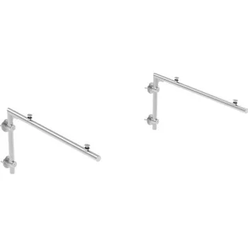 UMAKOV stříška AISI304, ESG/VSG glass 825x405mm +5°