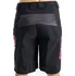 cyklistické kraťasy CRUSSIS Freeride kraťasy černé/růžové