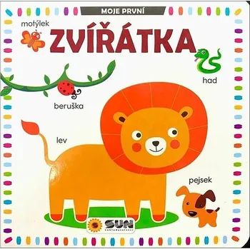 Hračka pro nejmenší Moje první Zvířátka Kniha