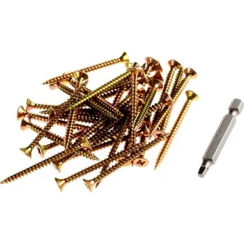 Spojovací materiál Vrut 5x70 UNIQUADREX v UQ BOXu (55ks)