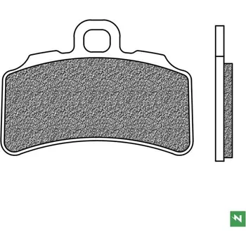 Brzda pro motocykl brzdové destičky, NEWFREN (směs OFF ROAD DIRT SINTERED) 2 ks v balení FD0552SD