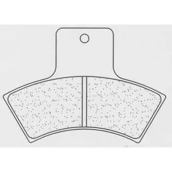 Brzdová destička Brzdové destičky CL BRAKES ATV ze slinutého kovu - 2925ATV1 POLARIS Magnum 325 4x4 2000-2002