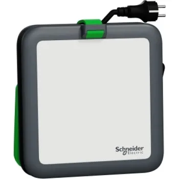 Svítilna Pracovní LED svítidlo se zásuvkou Thorsman 4000lm 35W IP54 Schneider Electric IMT47274 USB A+C nabíječka