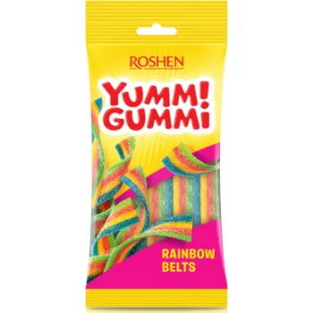 Bonbon Roshen želé Yummi gummi kyselé pásky 70g