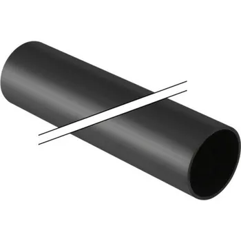 Stavebniny Geberit PE trubka DN100, 5m, odpadní, v tyčích, PE-HD, černá