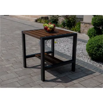 Jídelní stůl Čtvercový stůl TRENDY (Olše) Palisandr