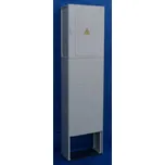 Elektroměrový rozvaděč pro fotovoltaiku pilíř DCK ER212/NKP7P-C 63A/QM s vypínačem šedý pro ČEZ, EGD (E.ON)