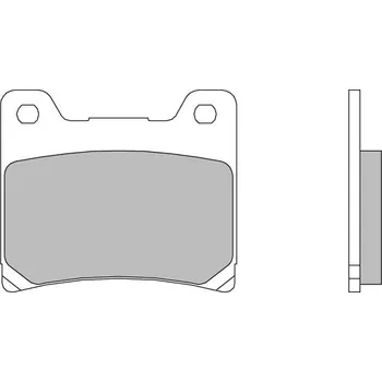 Brzdová destička Brzdové destičky BREMBO Street Sintered Metal - 07YA11SA YAMAHA FZR 400 1987-1987