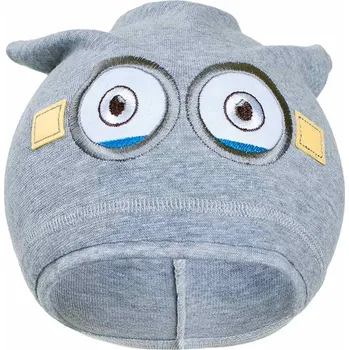 Kojenecké oblečení Podzimní dětská čepička New Baby mimoň šedá 110 (4-5r)