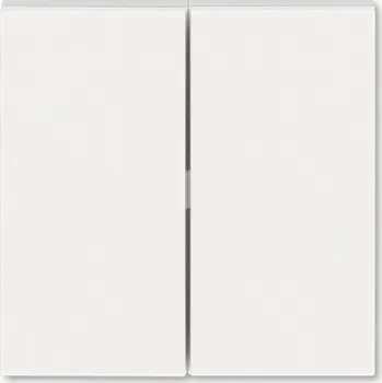 vypínač ABB Levit M kryt vypínače dělený perleťová/ledová bílá 3559H-A00652 68