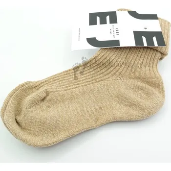 Dětské ponožky Jeej design Cord Jeans (bleděhnědá) - vel. 19/22