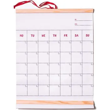 Kalendář Reformát nástěnný měsíční plánovač A2 recyklovaný, mazací