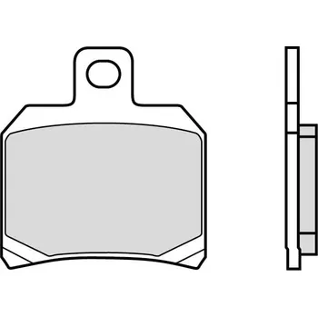 Brzdová destička Brzdové destičky BREMBO Scooter Carbon Ceramic - 07004 PIAGGIO/VESPA X9 125 2000-2007