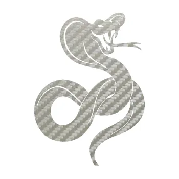 Samolepící dekorace SAMOLEPKA Cobra 009 pravá (52 - 3D karbon stříbrný) NA AUTO, NÁLEPKA, FÓLIE, POLEP, TUNING, VLASTNÍ TEXT, TISK, AUTOSAMOLEPKY.cz, POLEPY, OBRÁZEK, LOGO, SAMOLEPKY