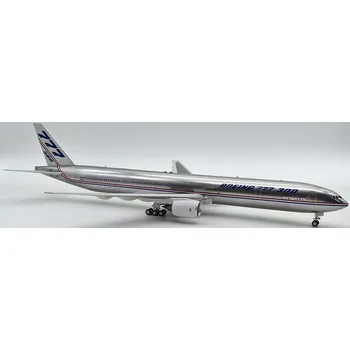 Plastikový model Inflight200 - Boeing B777-367, Boeing Aircraft Company "1990s - House" Chrome, 8 different airline tails, USA, 1/200